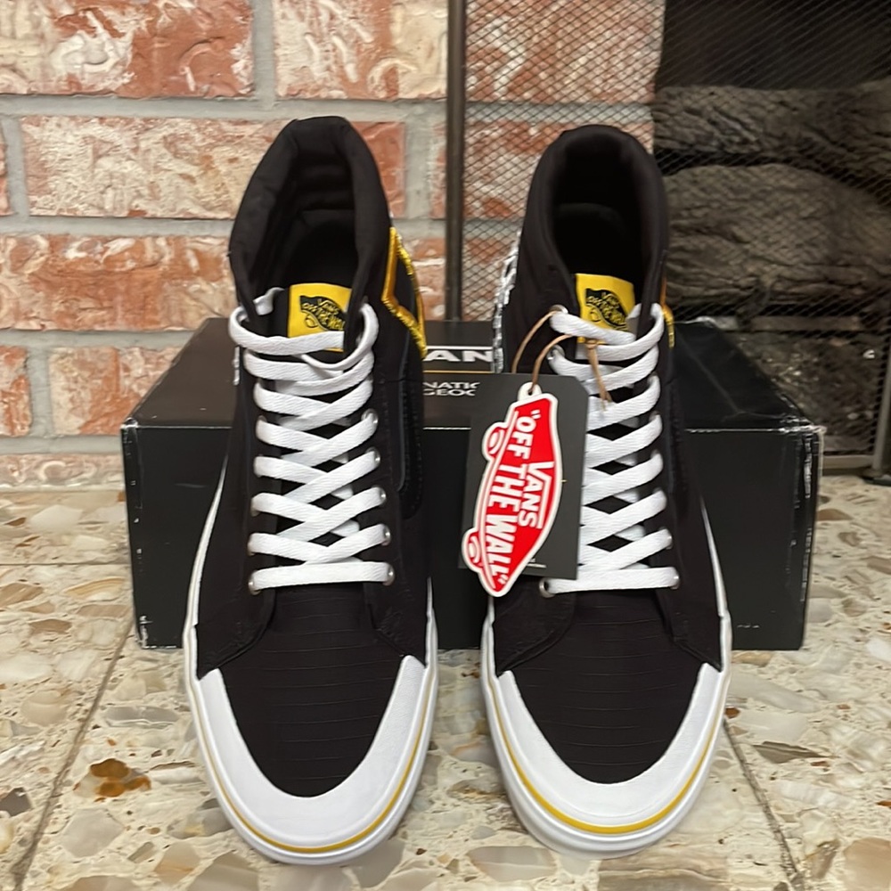 Vans Sk8 Hi Reissue 13 National Geographic logo limited edition - Picture 3 of 12